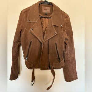 Blank NYC Suede Leather Jacket